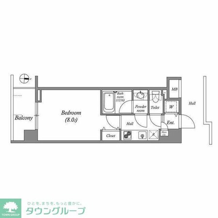 エミリブ下落合の物件間取画像
